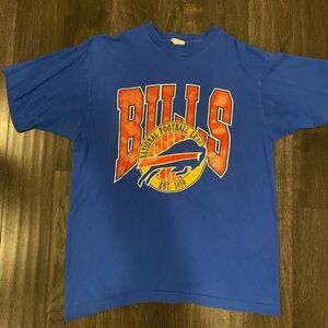 Buffalo Bills Vintage Single Stitch Graphic Tee
